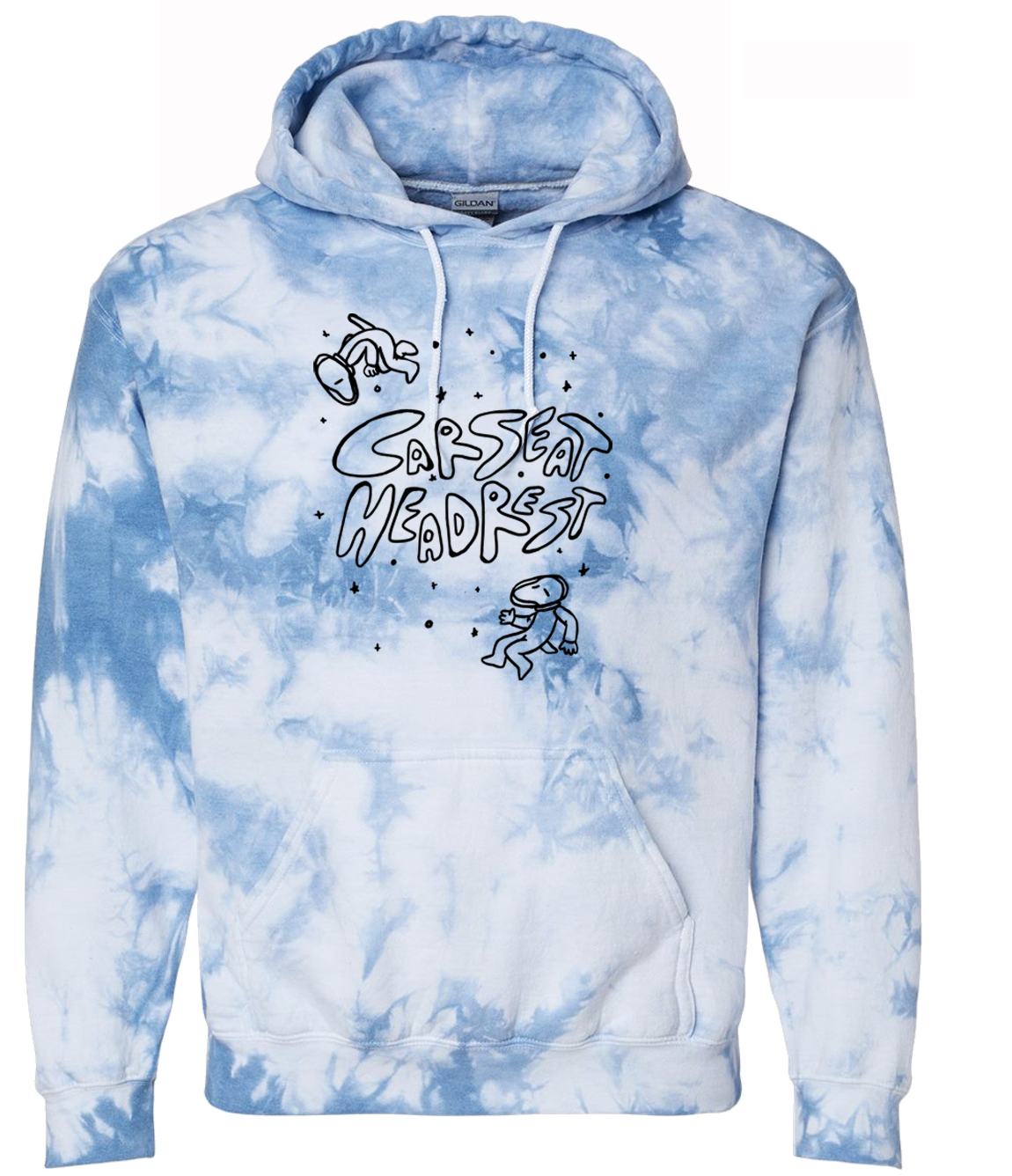 Sky tie dye hoodie hotsell