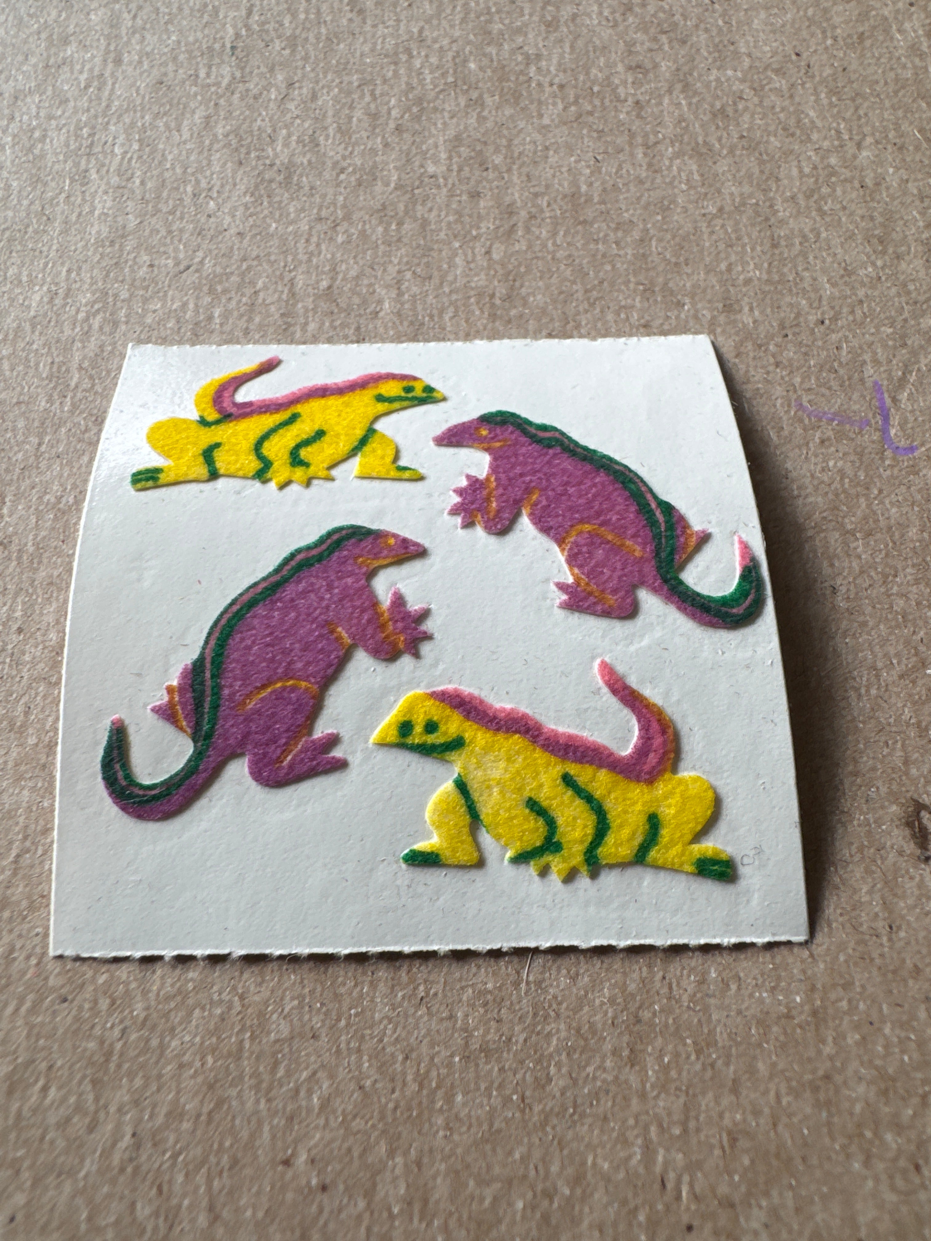 Fuzzy Lizards (Great 7 Vintage)