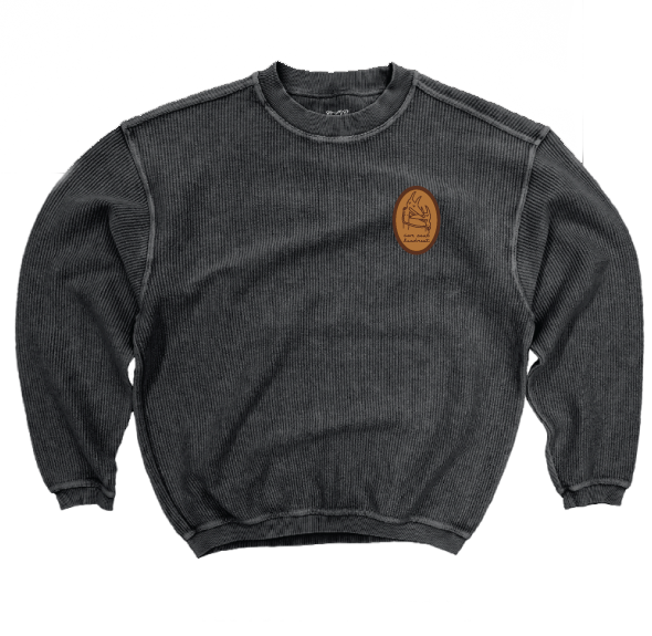 Twin Fantasy Oversized Corded Crewneck