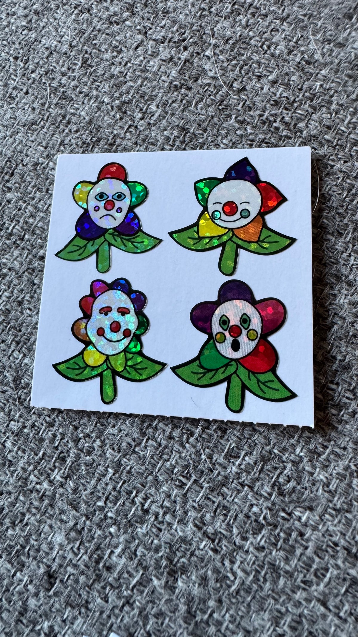 Prismatic Clown Flowers