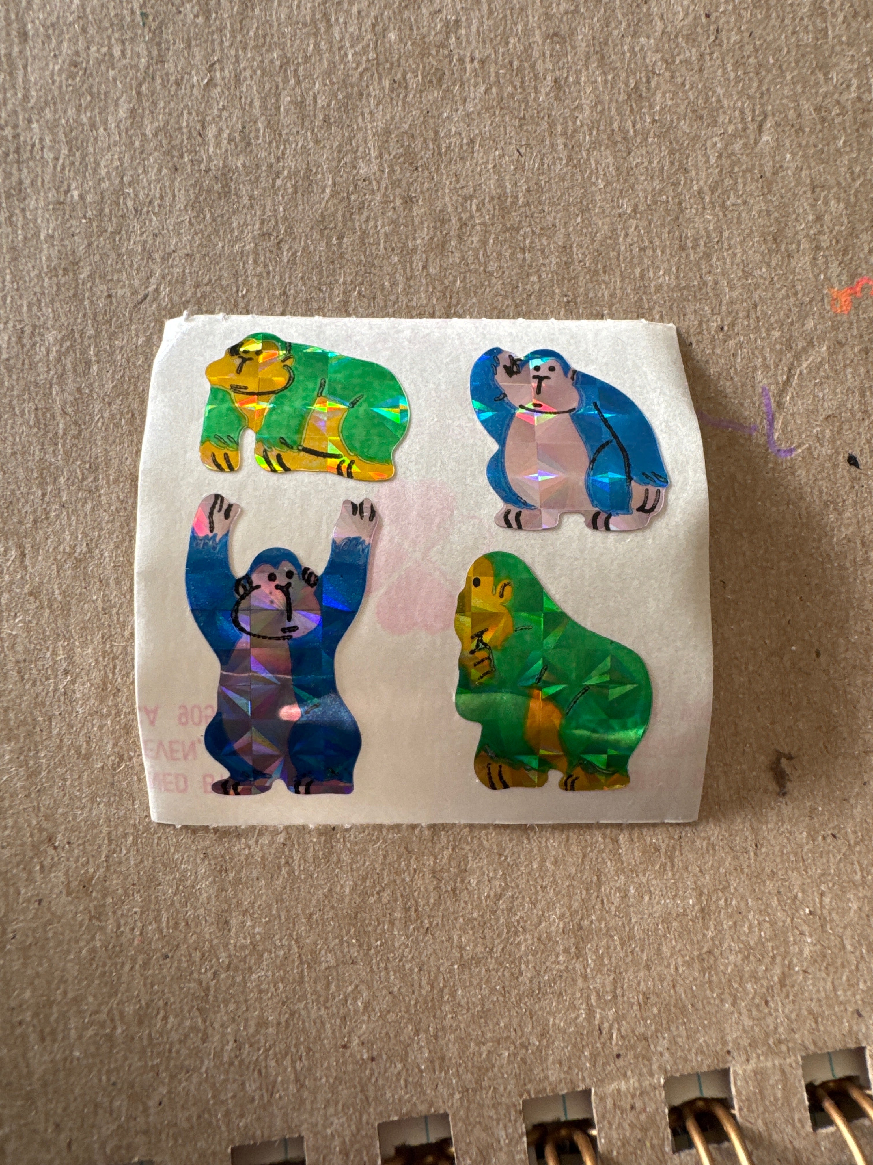 Prismatic Gorillas  (Great 7 Vintage)