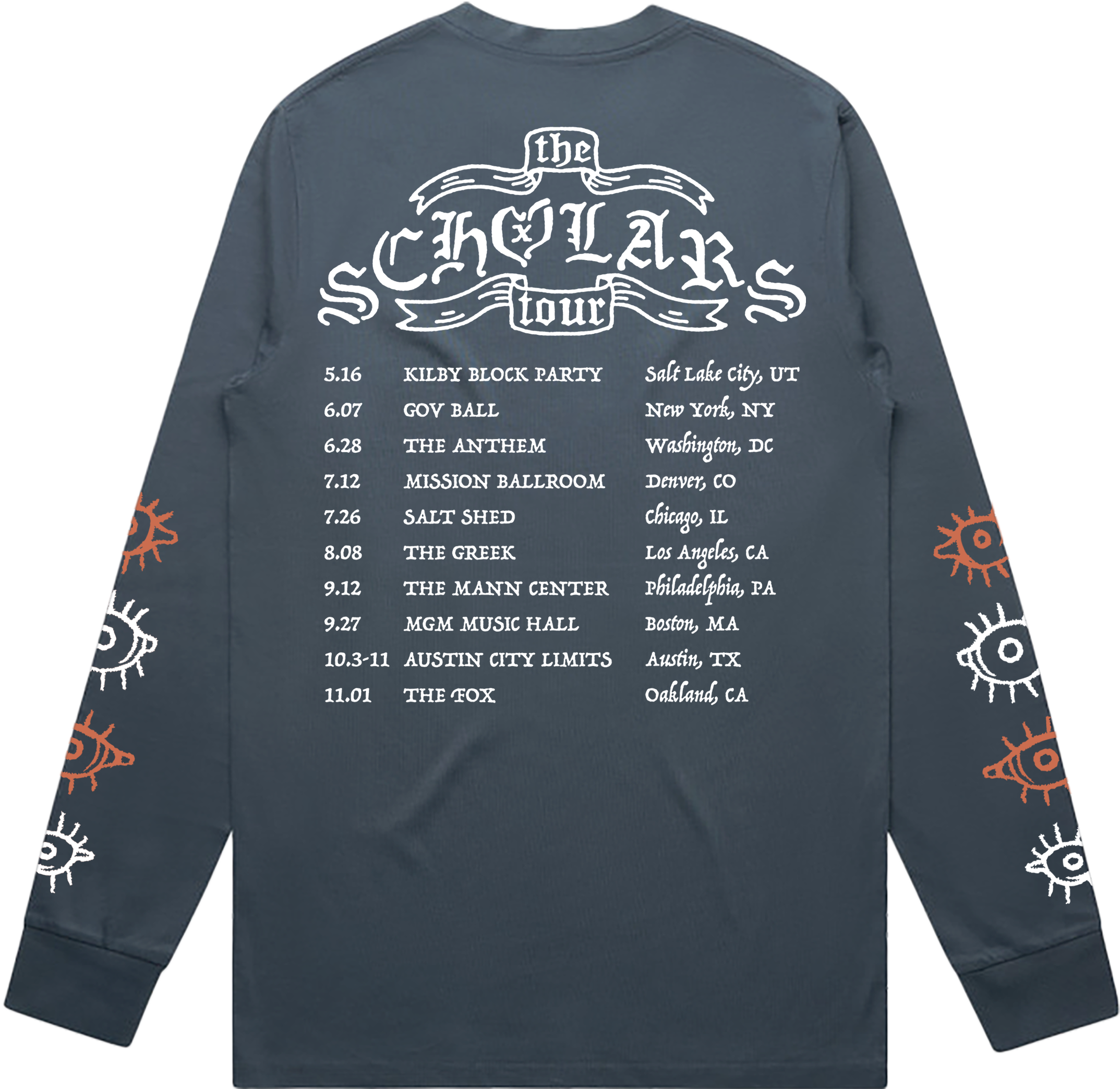 "Cult" Long Sleeve Tour Tee