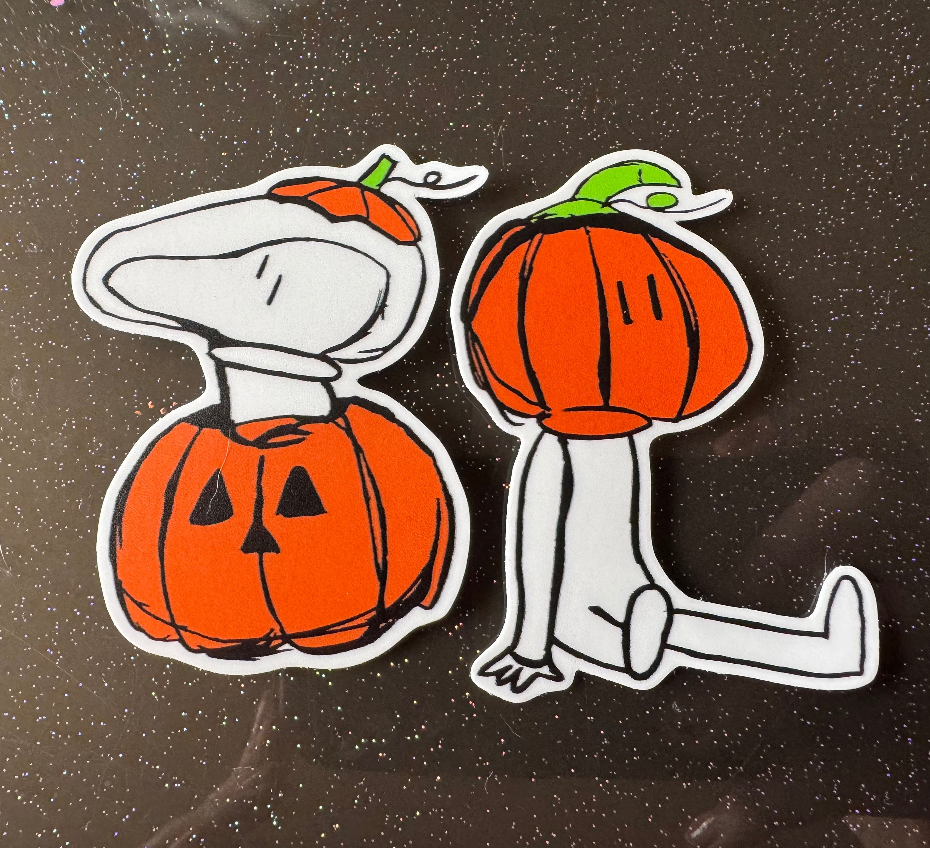 Pack of 2 Halloween How To Leave Town Stickers