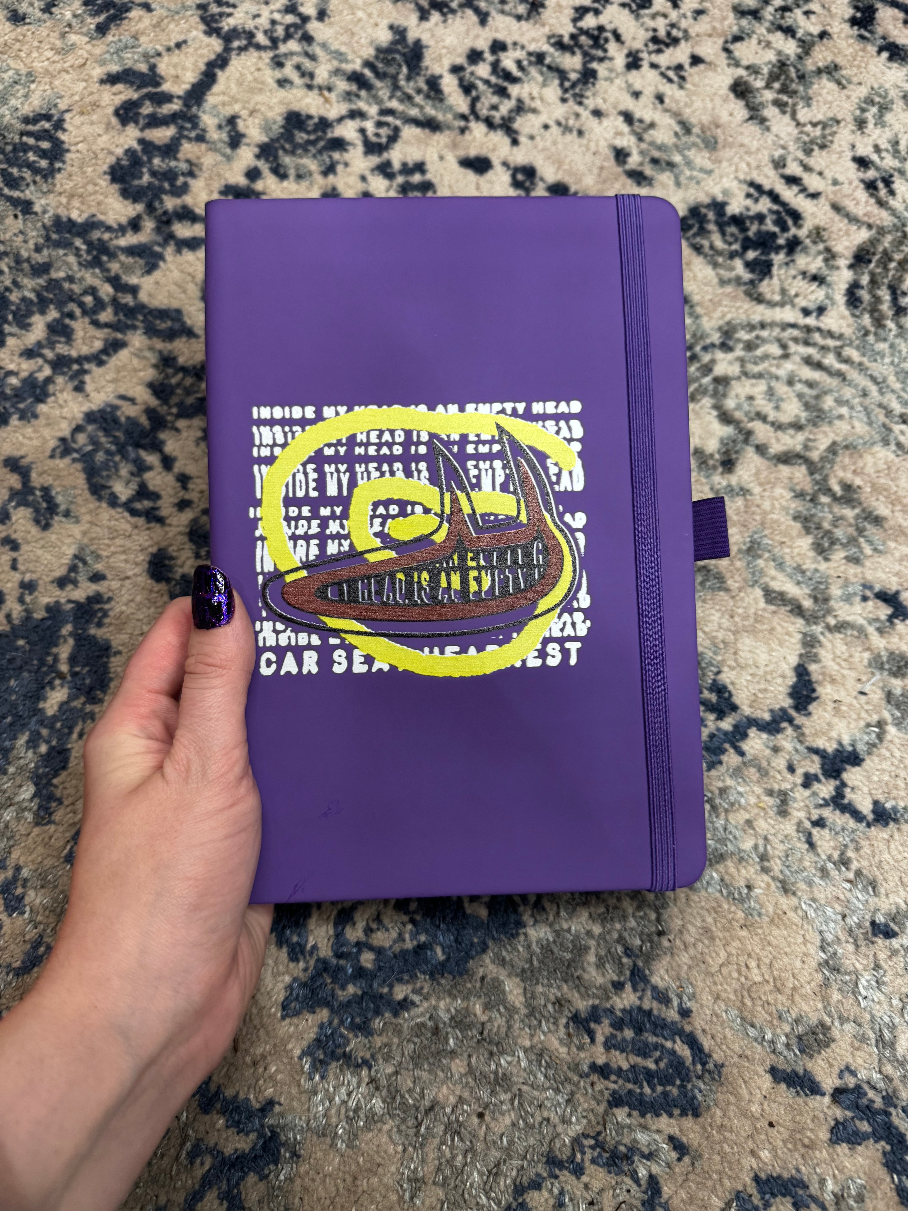 Can't Cool Me Down Hardcover Lined Notebook