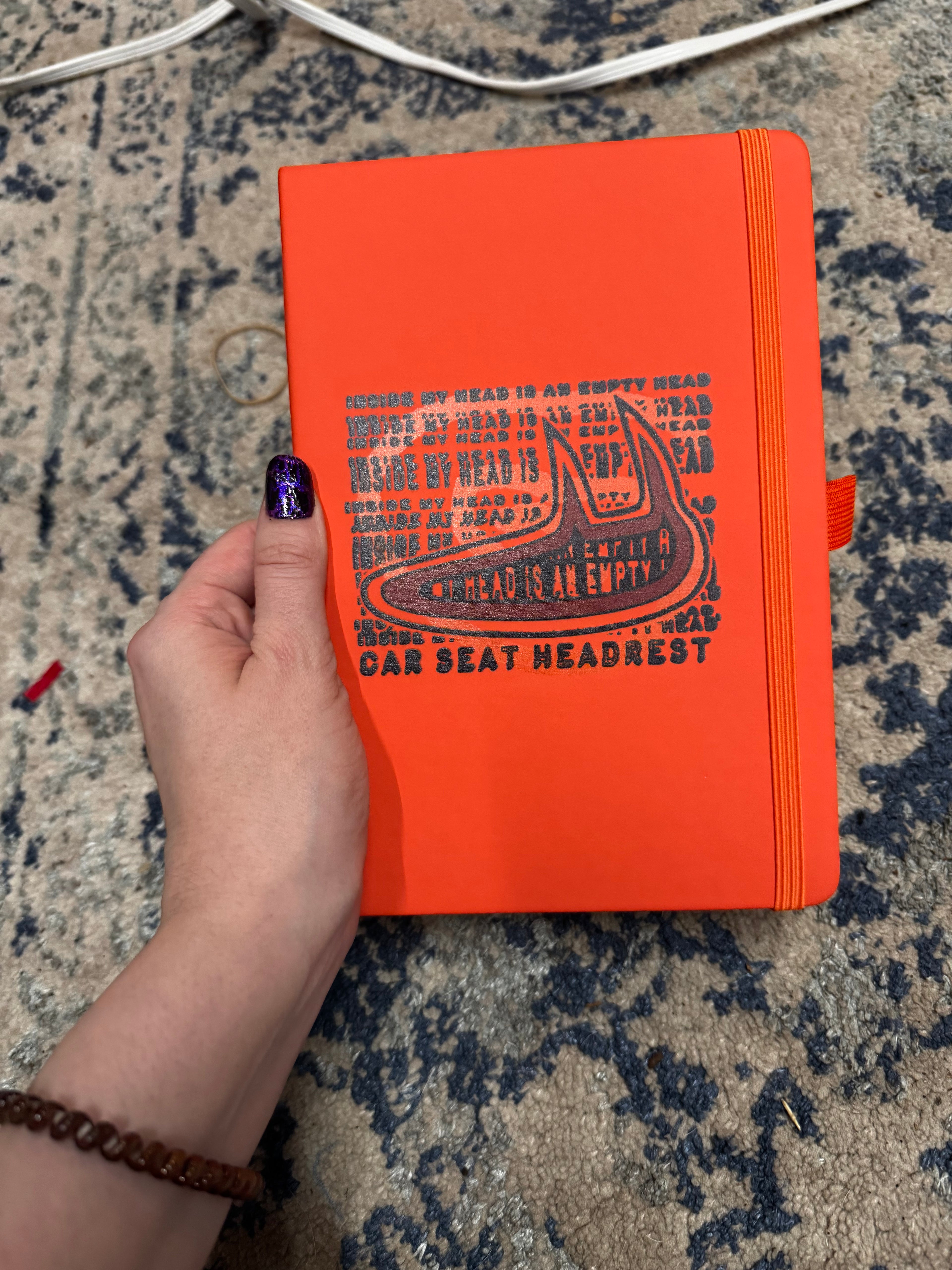 Can't Cool Me Down Hardcover Lined Notebook