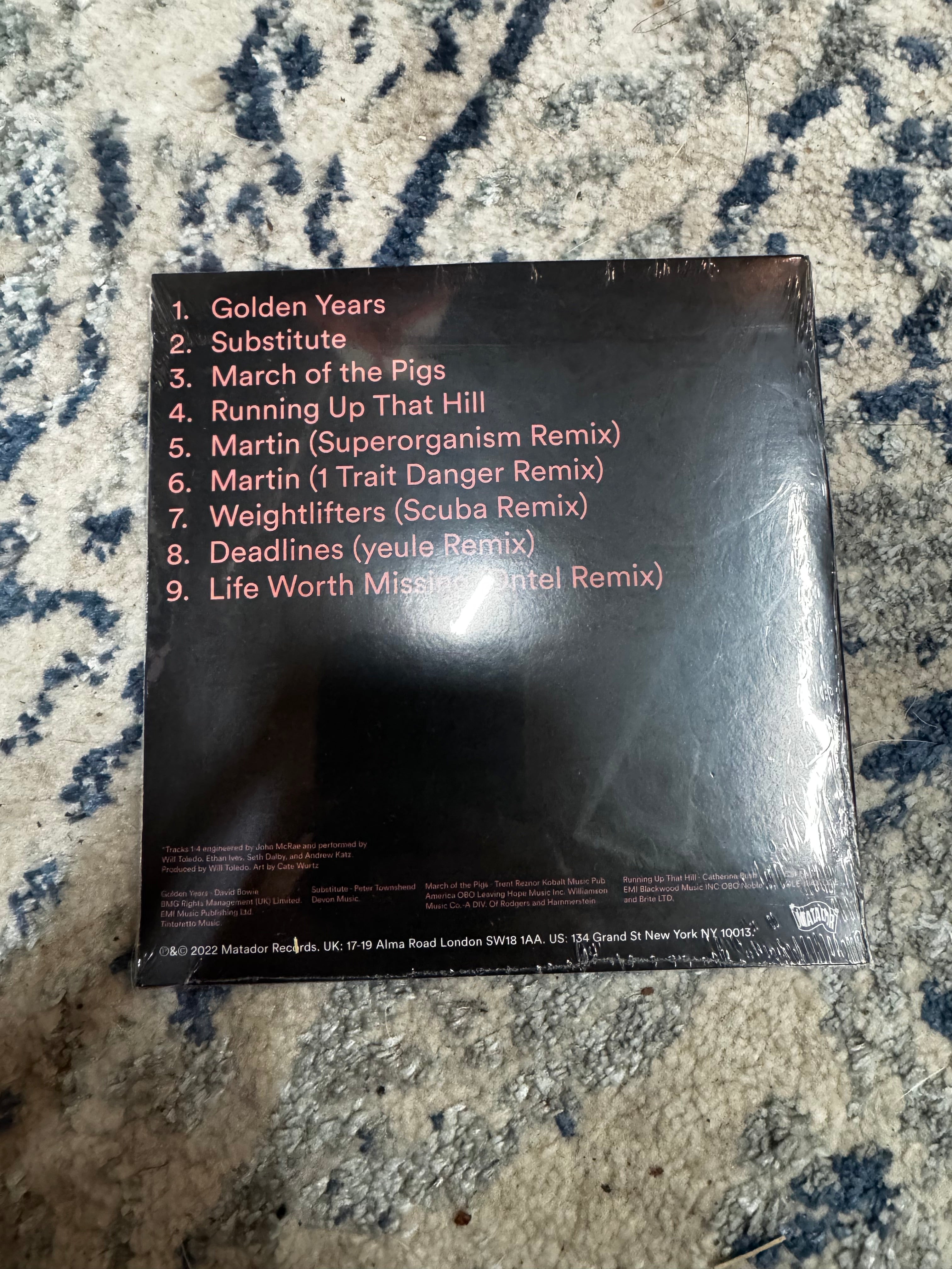 "MADLO: Remixes EP" CD