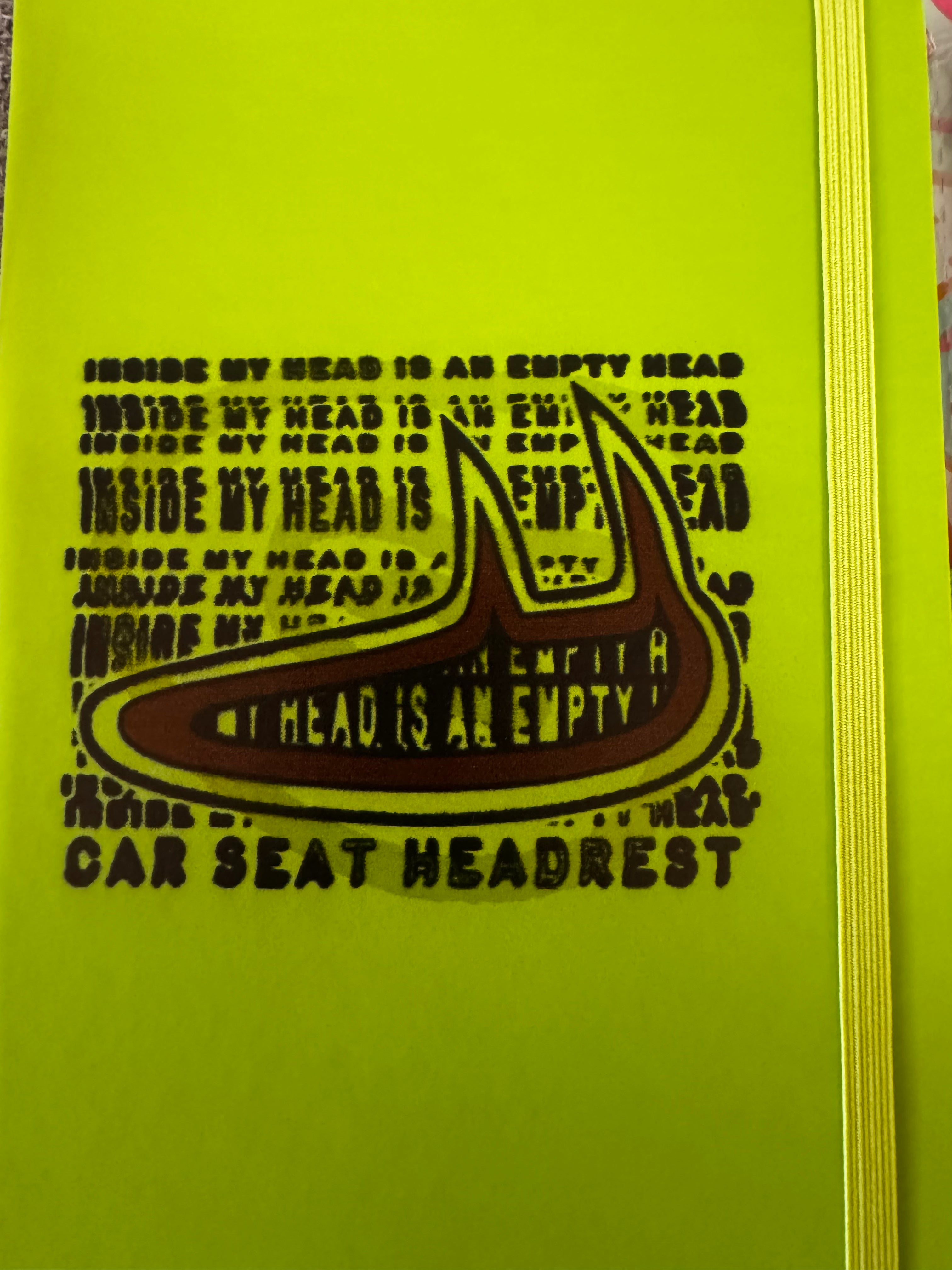 Can't Cool Me Down Hardcover Lined Notebook