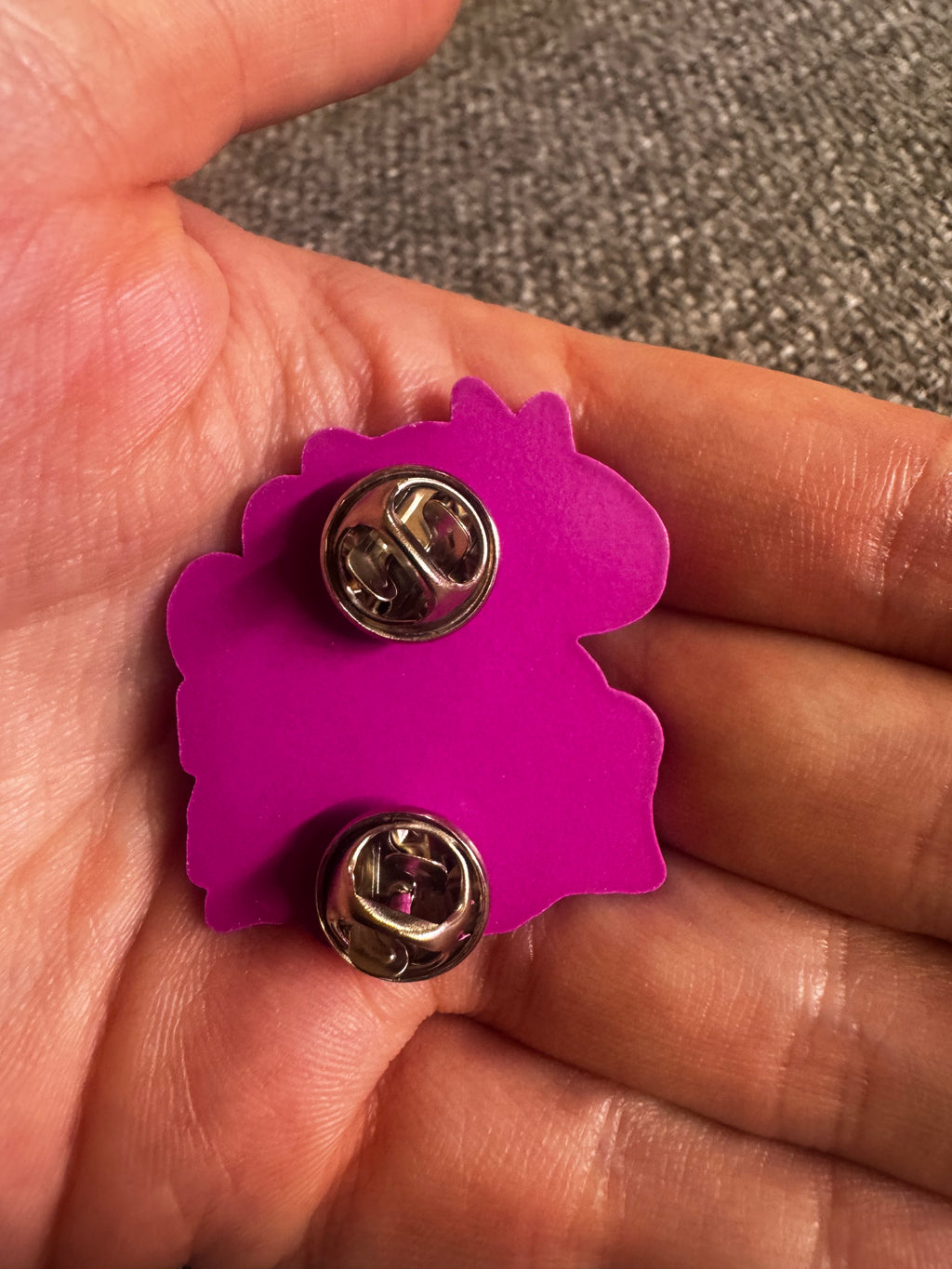 Glitter Cat Enamel Pin