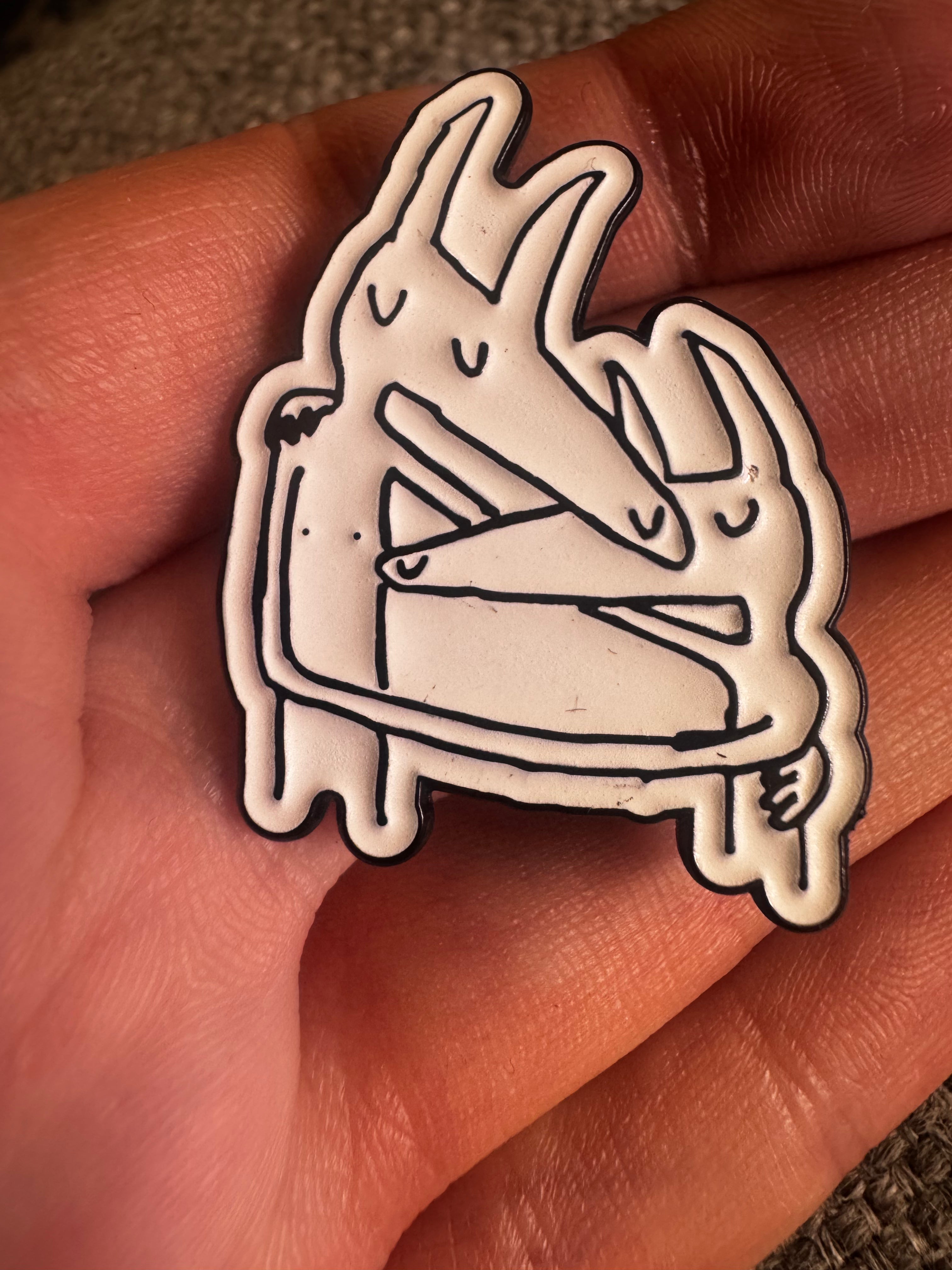 Twin Fantasy Enamel Pin (Glow In The Dark)