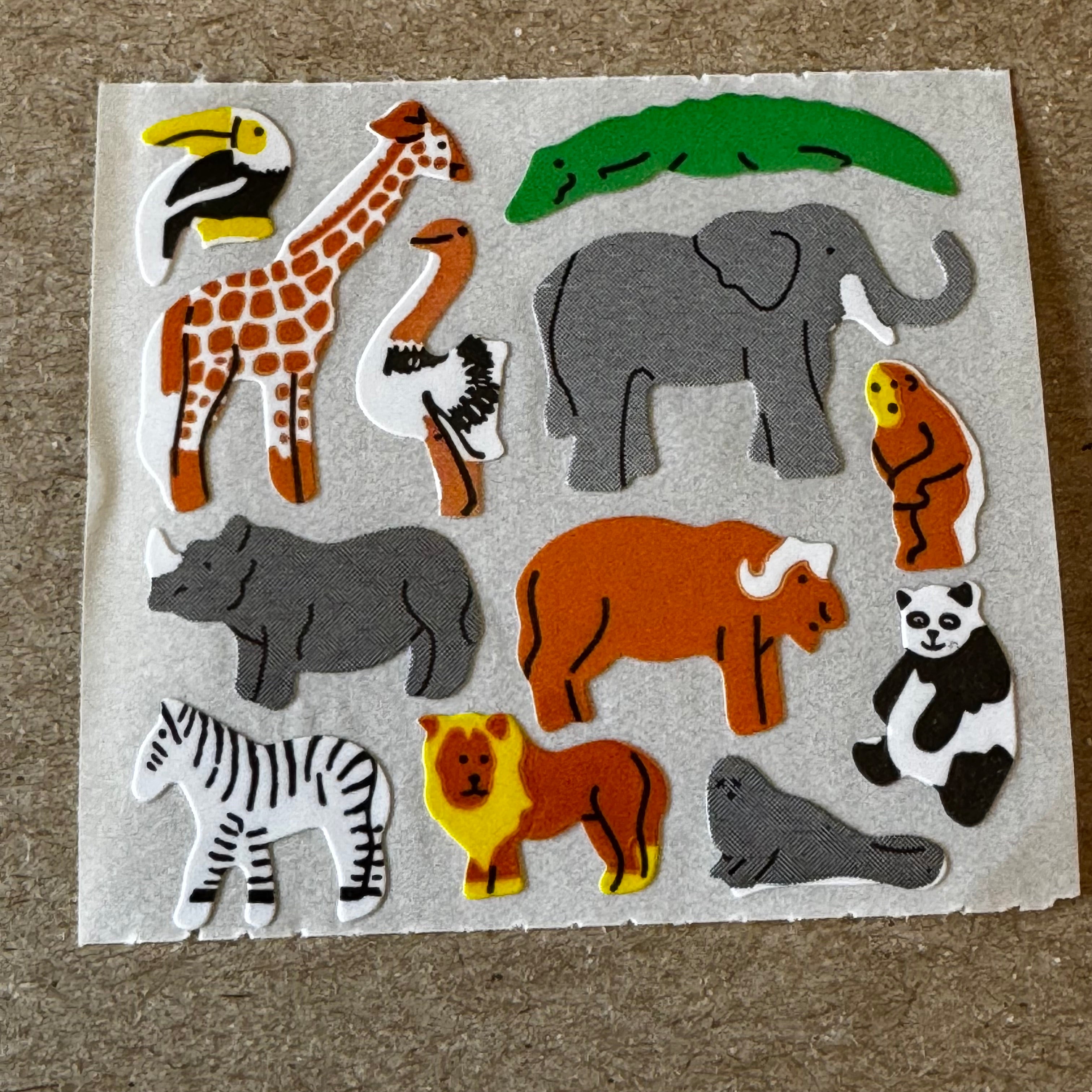 Paper Square Mod: Safari Animals