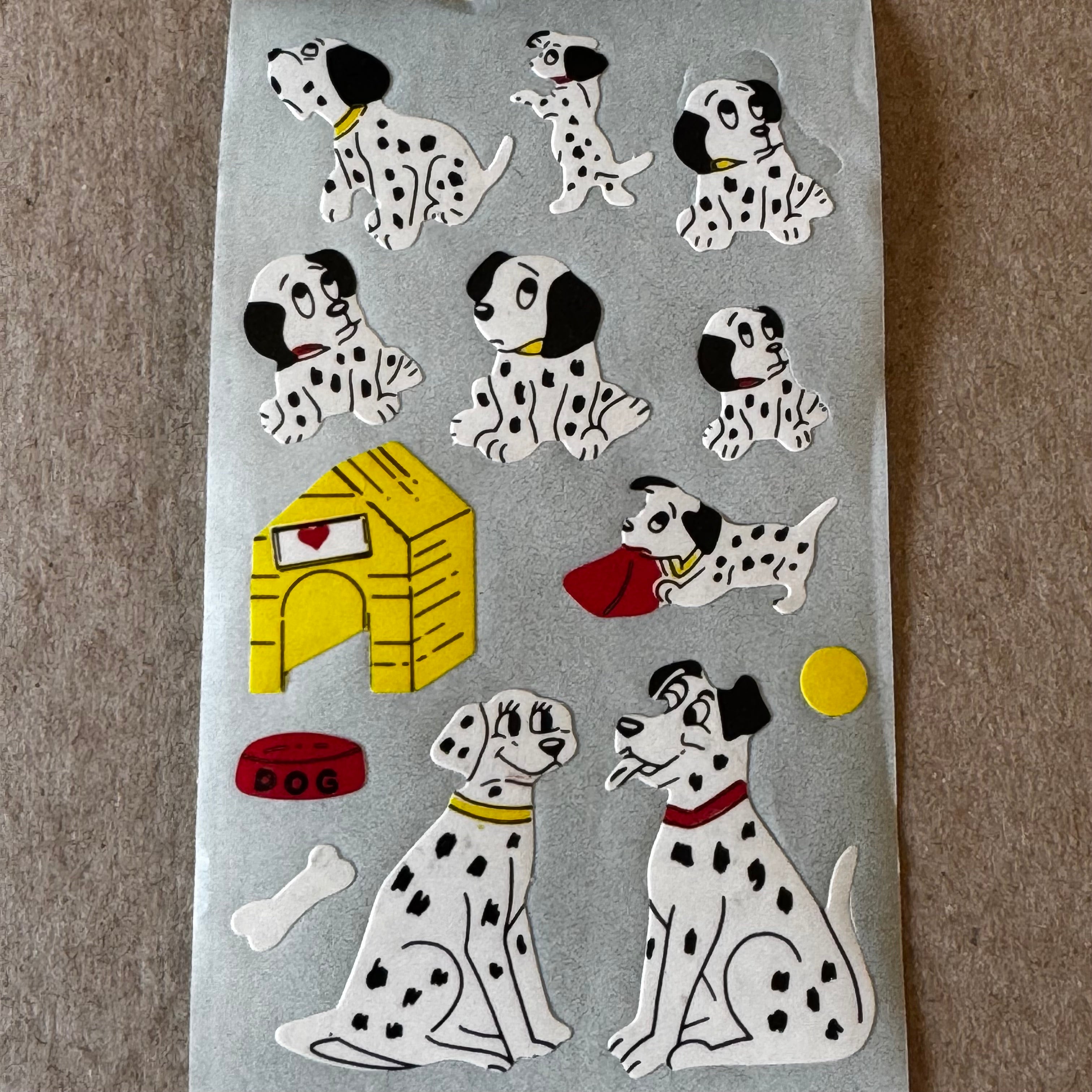 Paper Maxi Sheet Stickers: Dalmatians