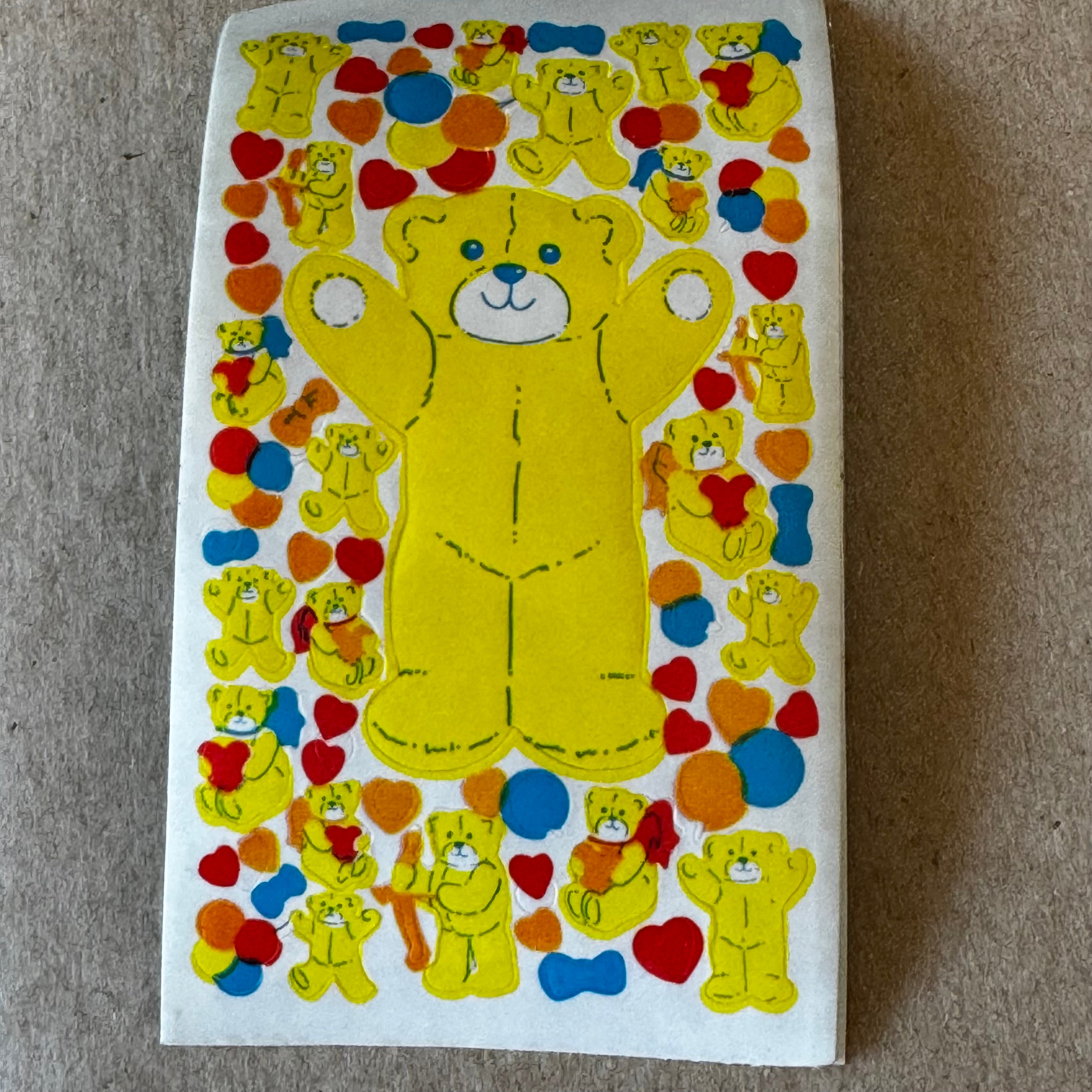 Paper Maxi Sheet Stickers: Bears