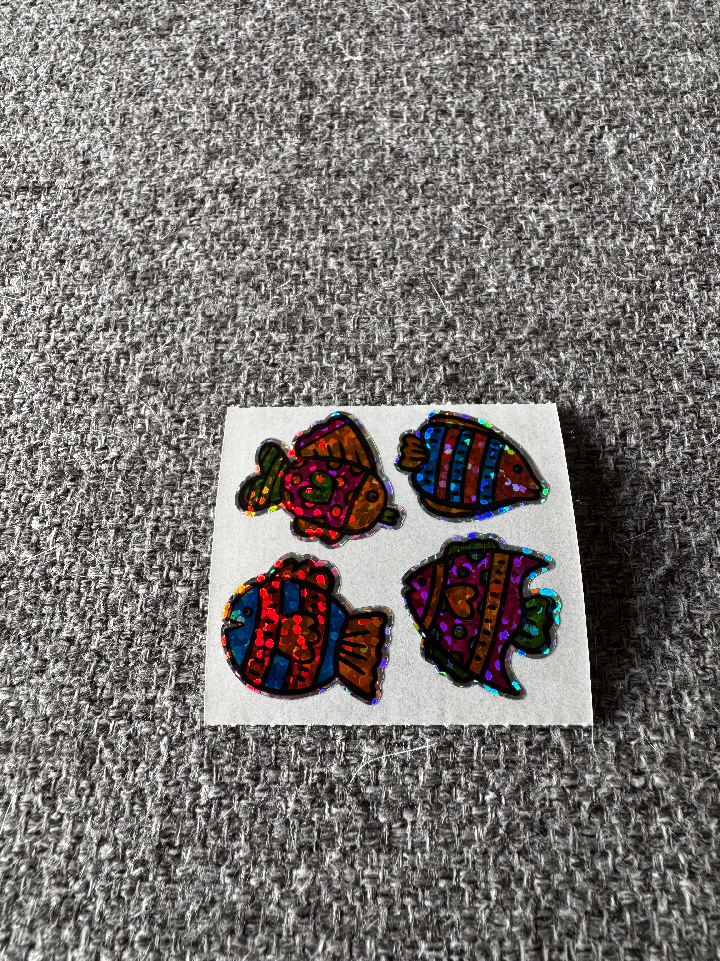 Prismatic Square Mod: Tropical Fish (HAMBLY STICKERS)