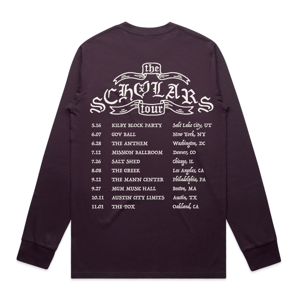 Chicago Merchandise- Punk Band Tour Long Sleeve