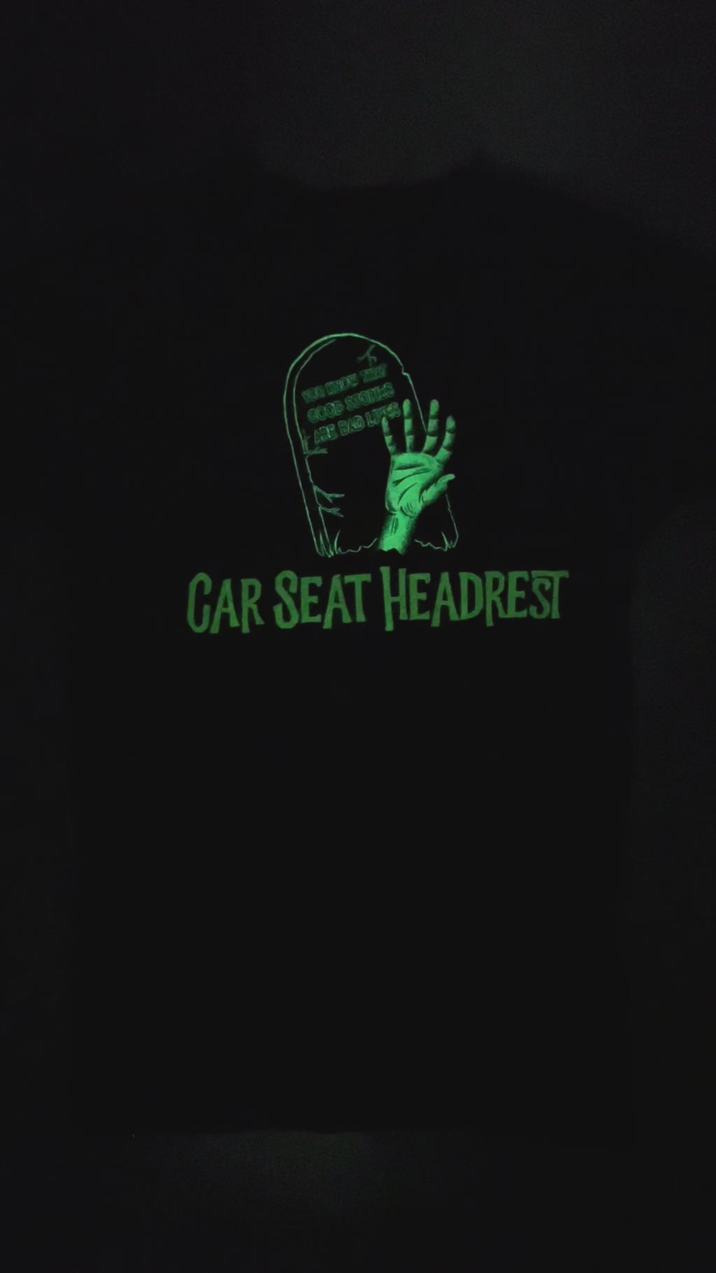 Sober To Death (Glow In The Dark) Tee