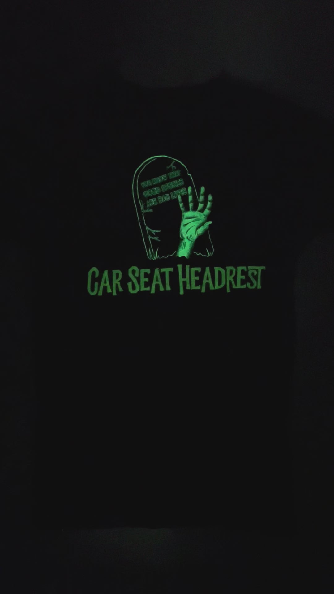 Sober To Death (Glow In The Dark) Tee
