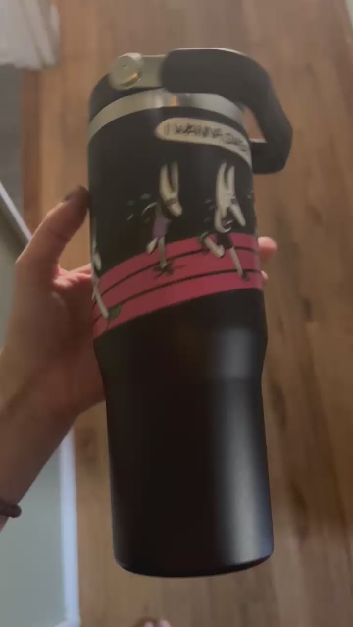 I WANNA SWEAT - Insulated Water Bottle