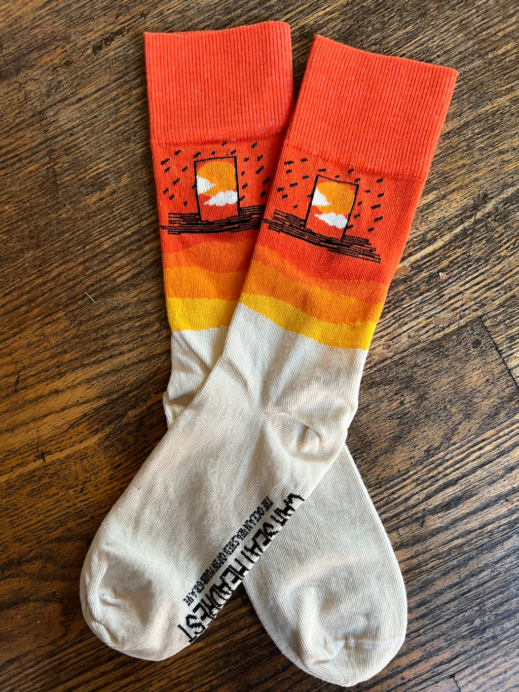 Beach Life In Death Socks