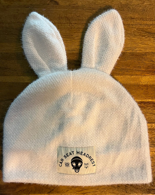 Car Seat Headrest Bunny Ear Beanie